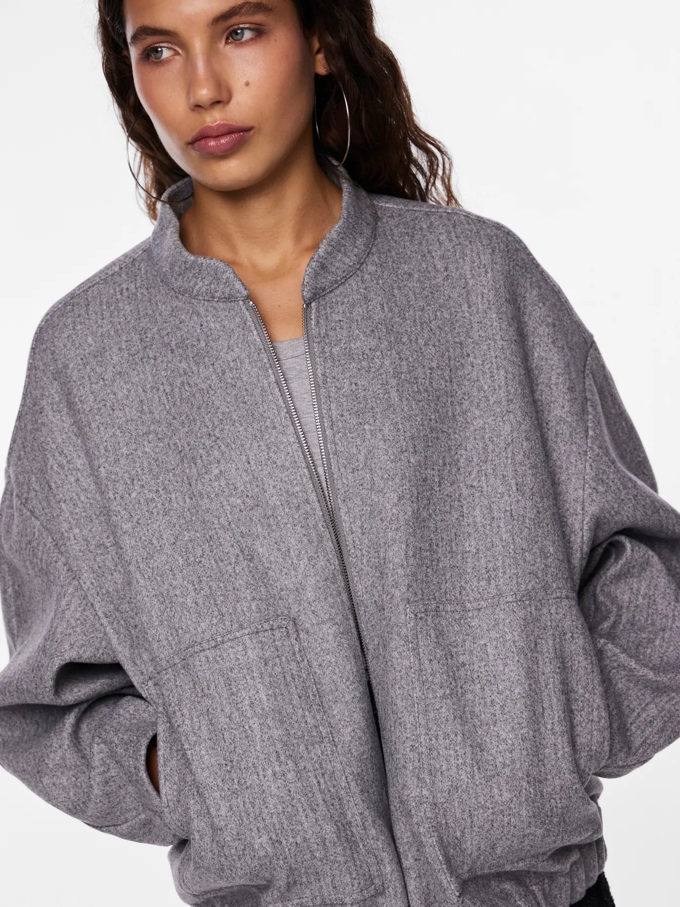 Teile | Bomber Debbie grau Noos