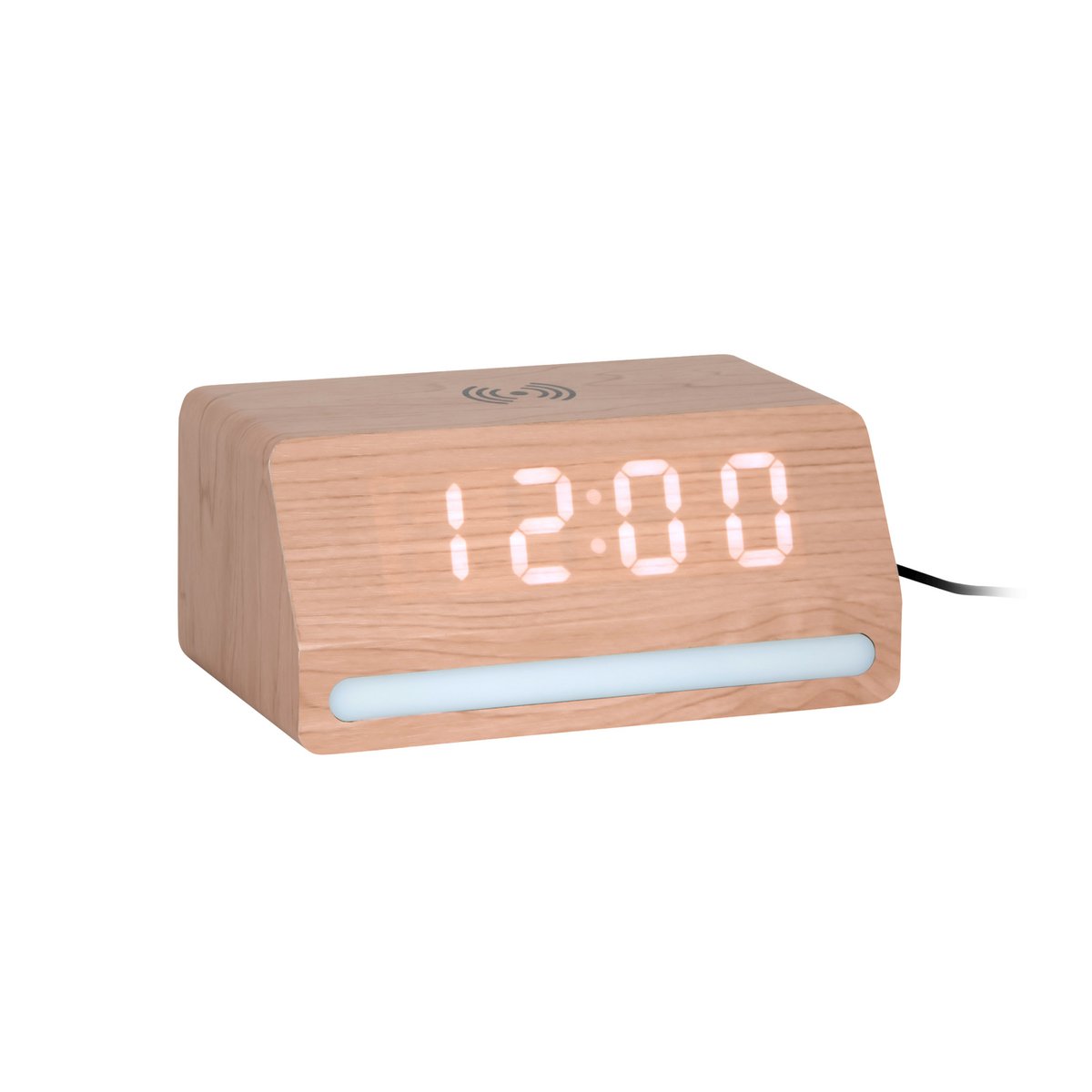 Karlsson Wekker Retro met licht-LED