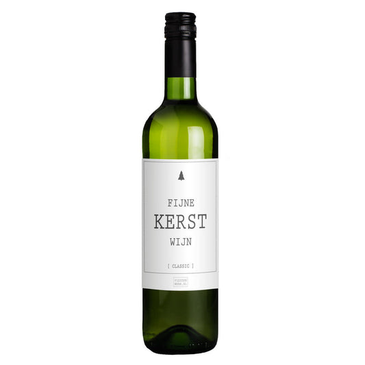 Flessenwerk | Witte wijn Fijne Kerstwijn