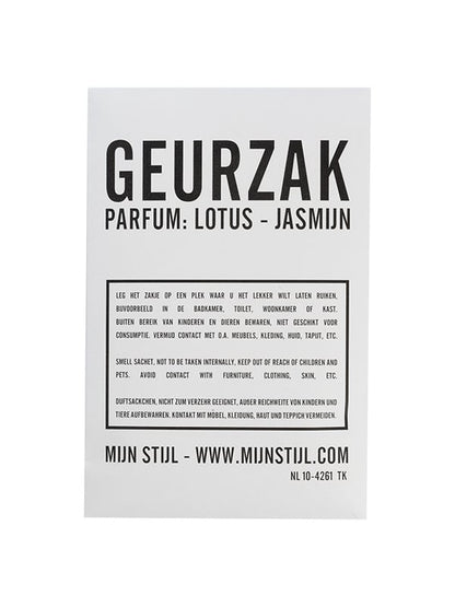 Mijn Stijl Geurzakje Lotus Jasmijn