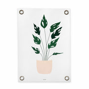 VM | Gartenposter mit großer Pflanze