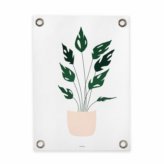 VM | Gartenposter mit großer Pflanze