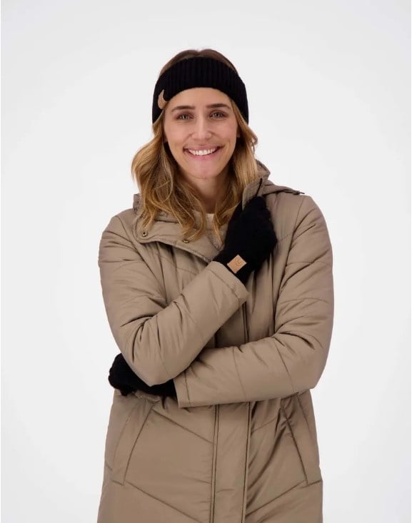 Zusss | Gebreide haarband zwart