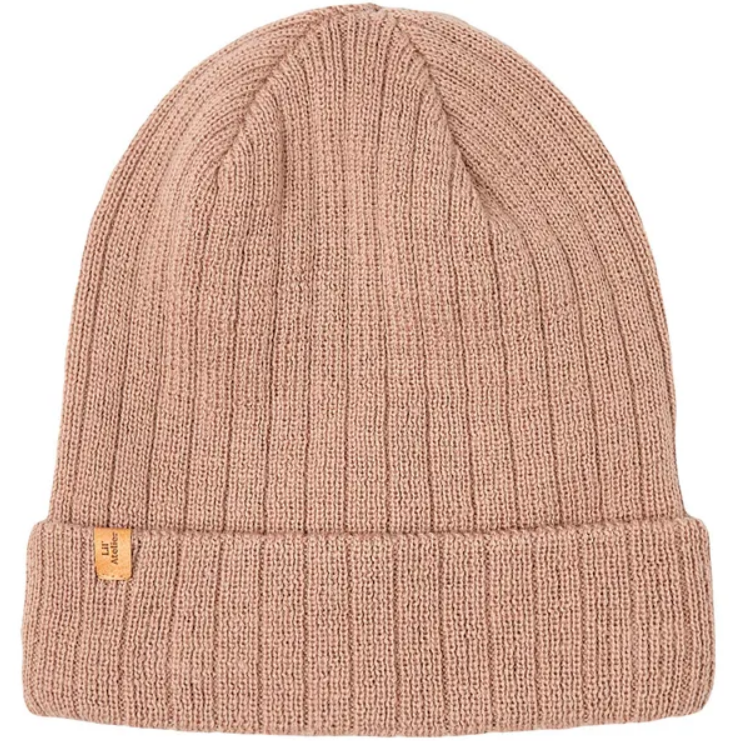 Lil Atelier | Muts nanson gebreid oud roze