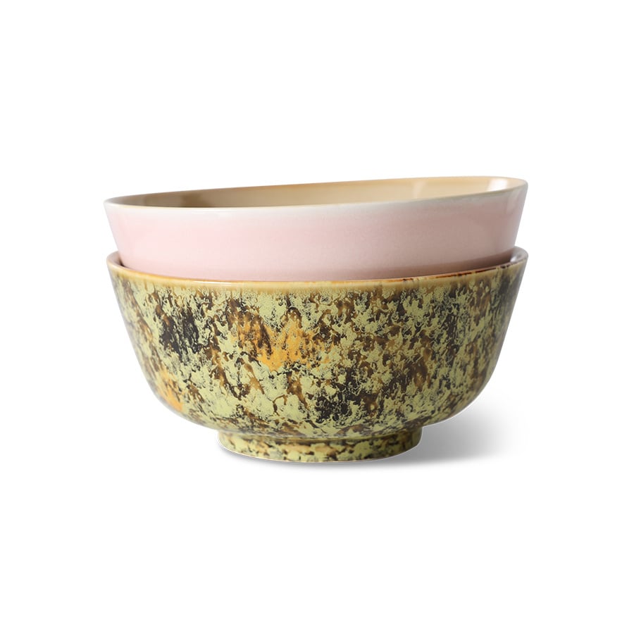 HK Living | 70's servies ramen bowl Fjord