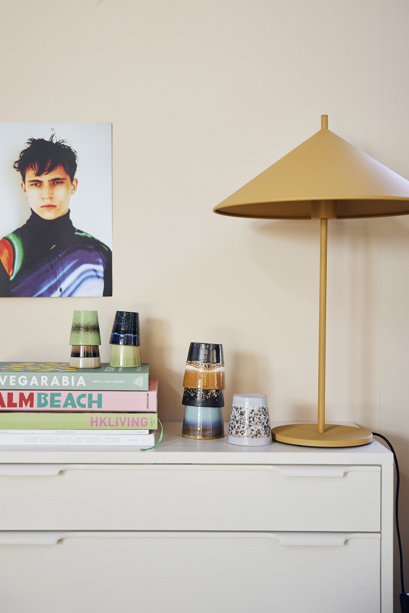 HK Living | 70's servies koffiekopje Fire