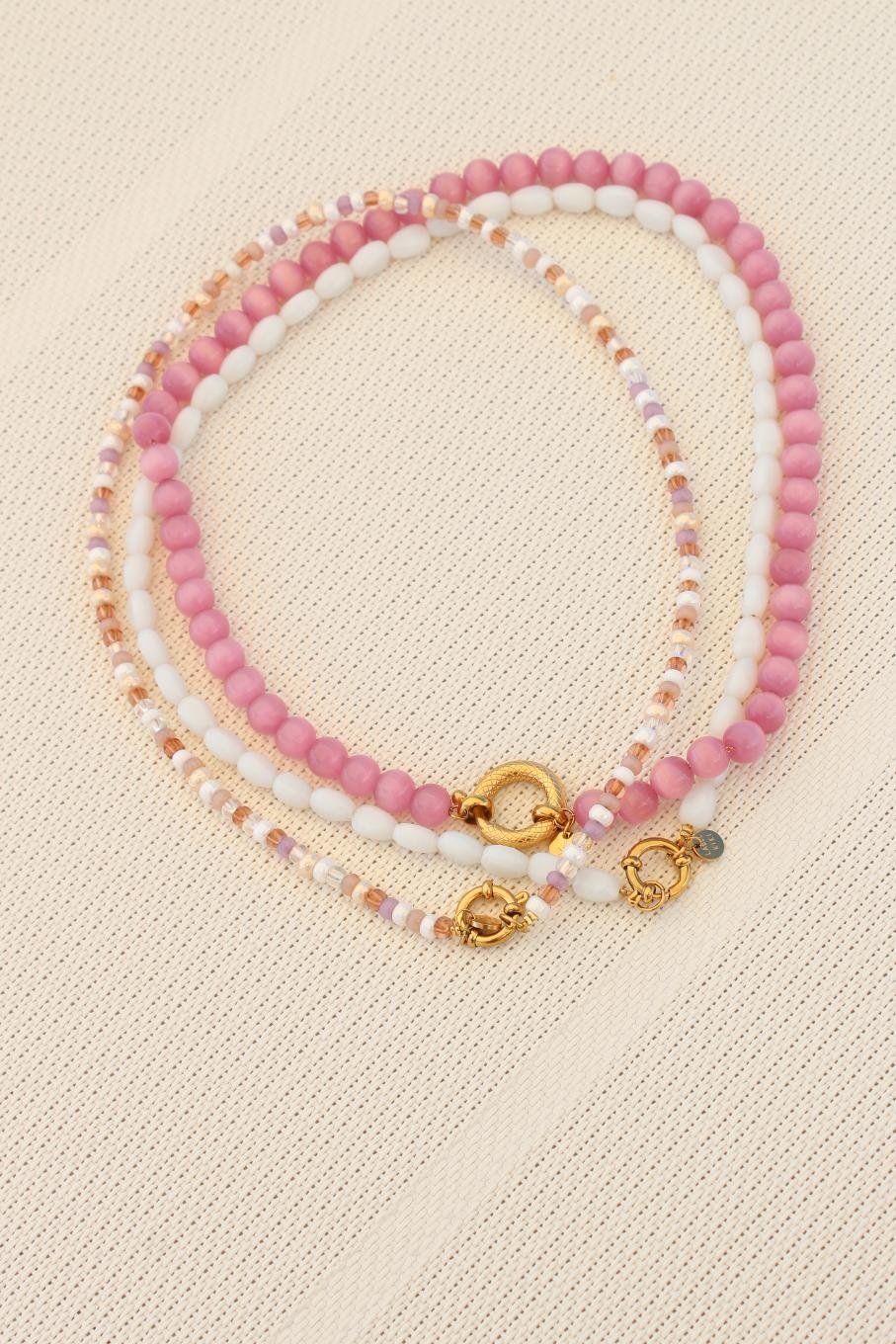 Label Kiki | Ketting Rosé all day gold