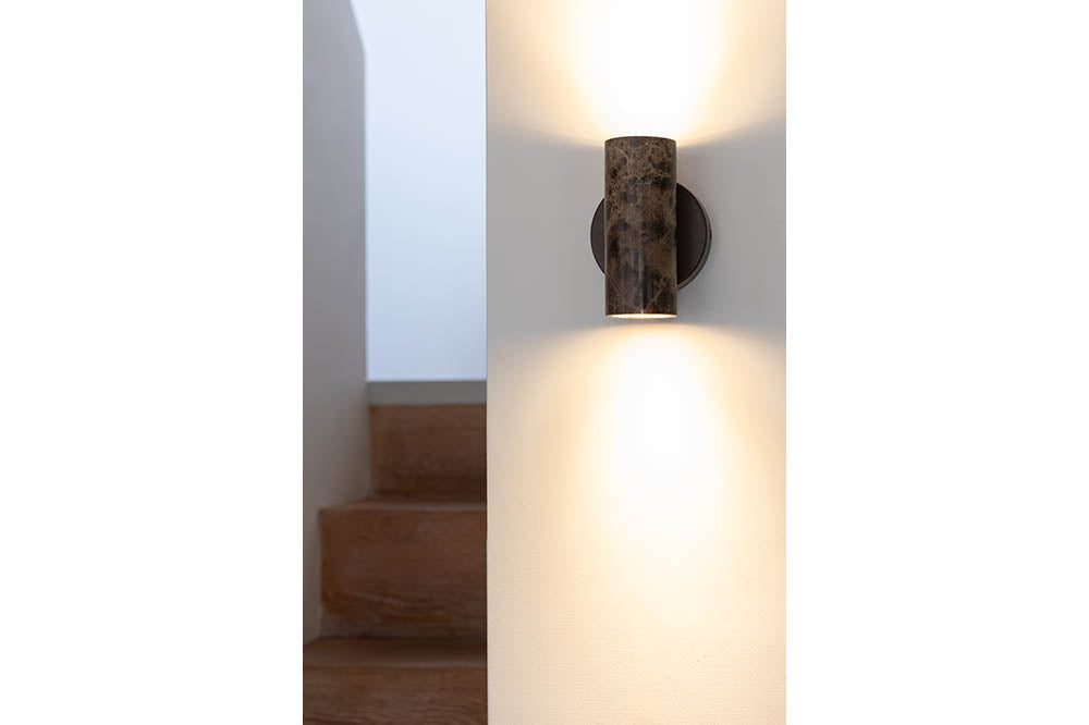 it's about RoMi | Wandlamp Tivoli bruin marmer