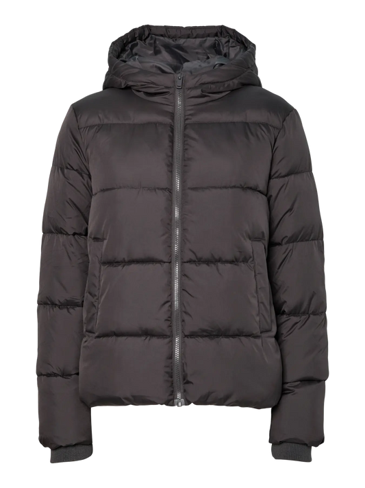 Pieces | Winterjas Bee zwart NOOS