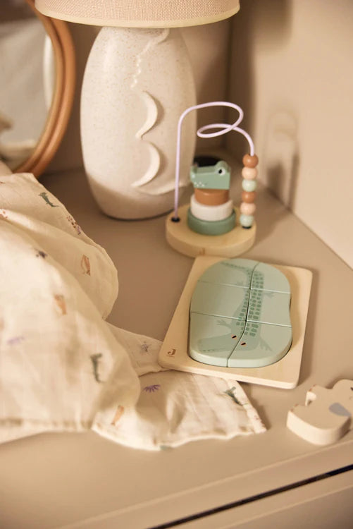 Jollein | Houten spiraal croco