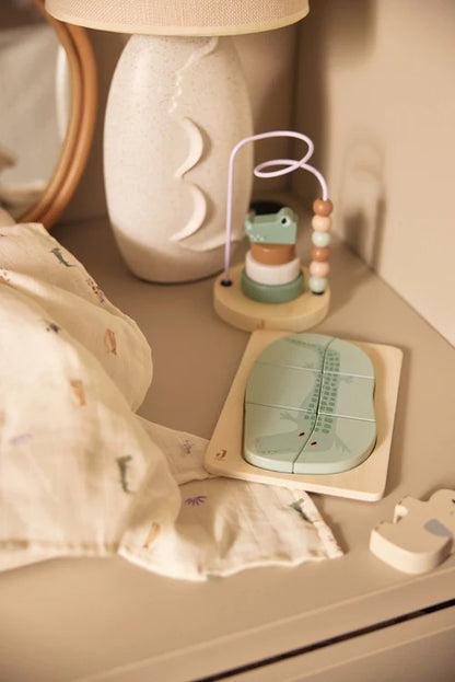 Jollein | Houten spiraal croco