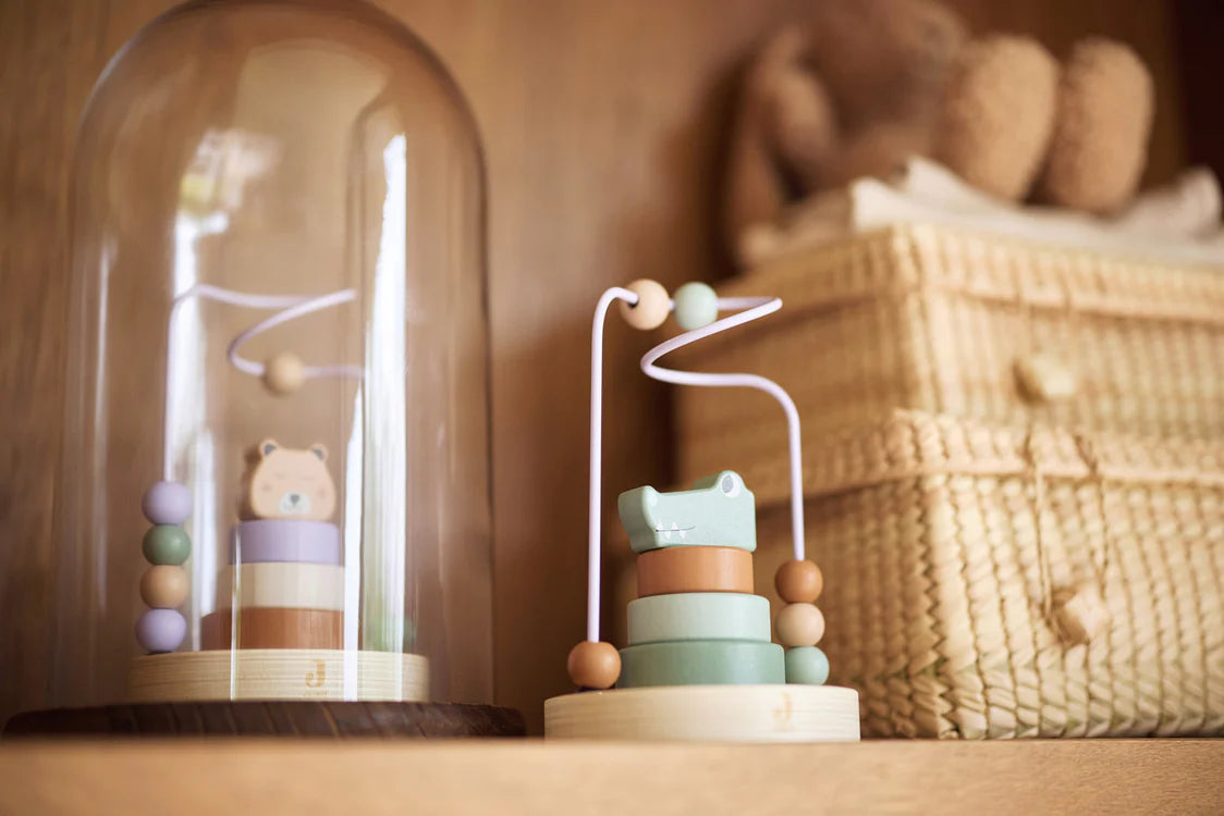 Jollein | Houten spiraal cheetah