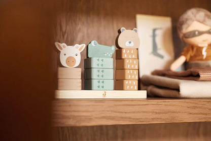 Jollein | Houten stapeltoren jungle jambo
