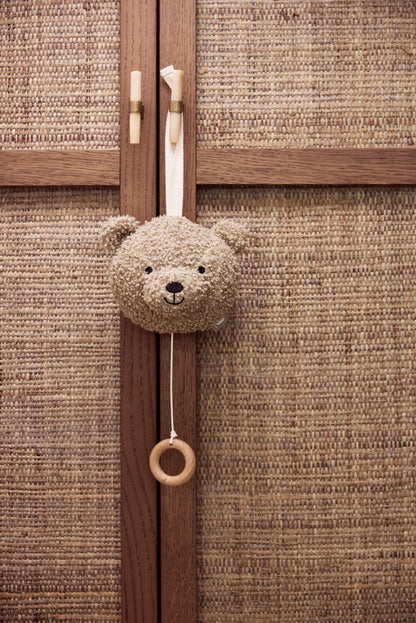 Jollein | Muziekhanger teddy bear olive green