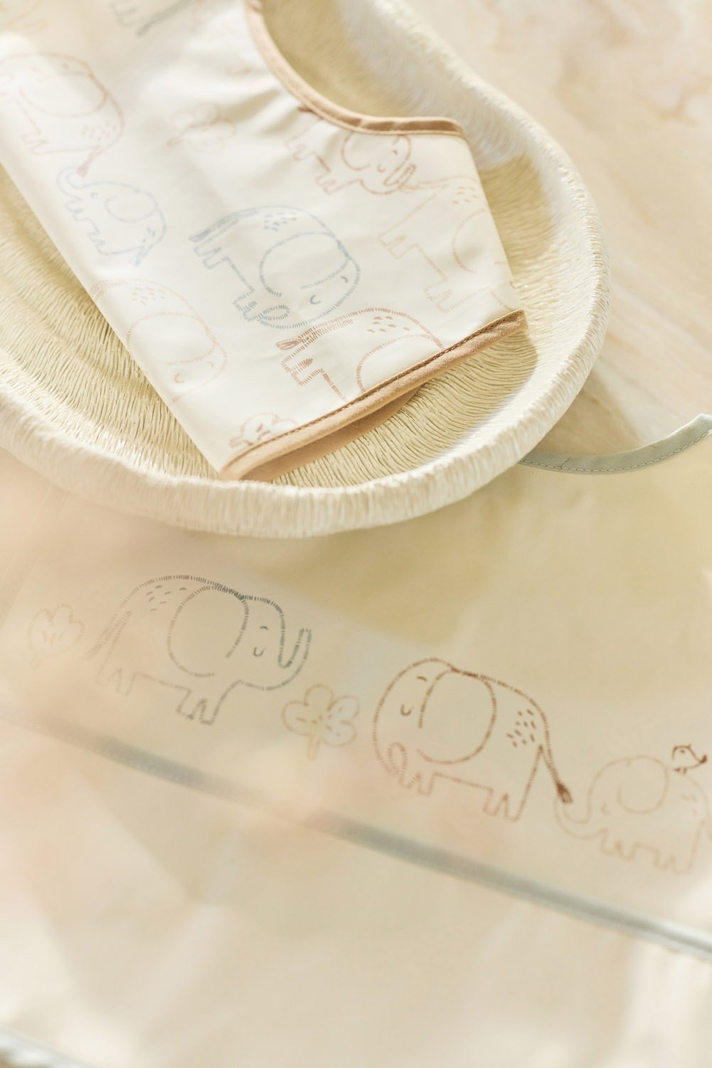 Jollein | Slab waterproof elephant tales (2pack)