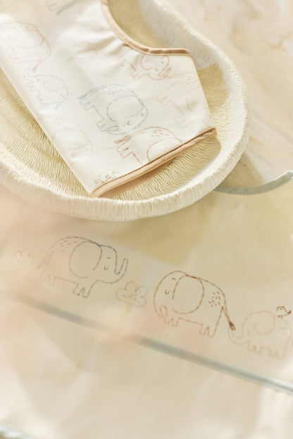 Jollein | Slab waterproof elephant tales (2pack)