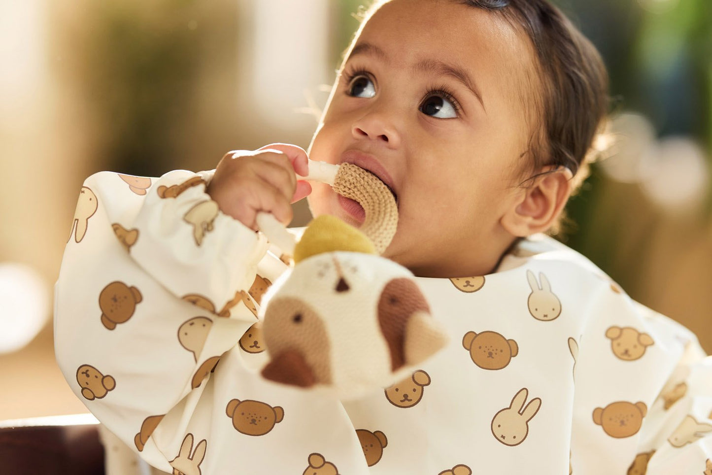 Jollein | Slab waterproof met mouw miffy and friends