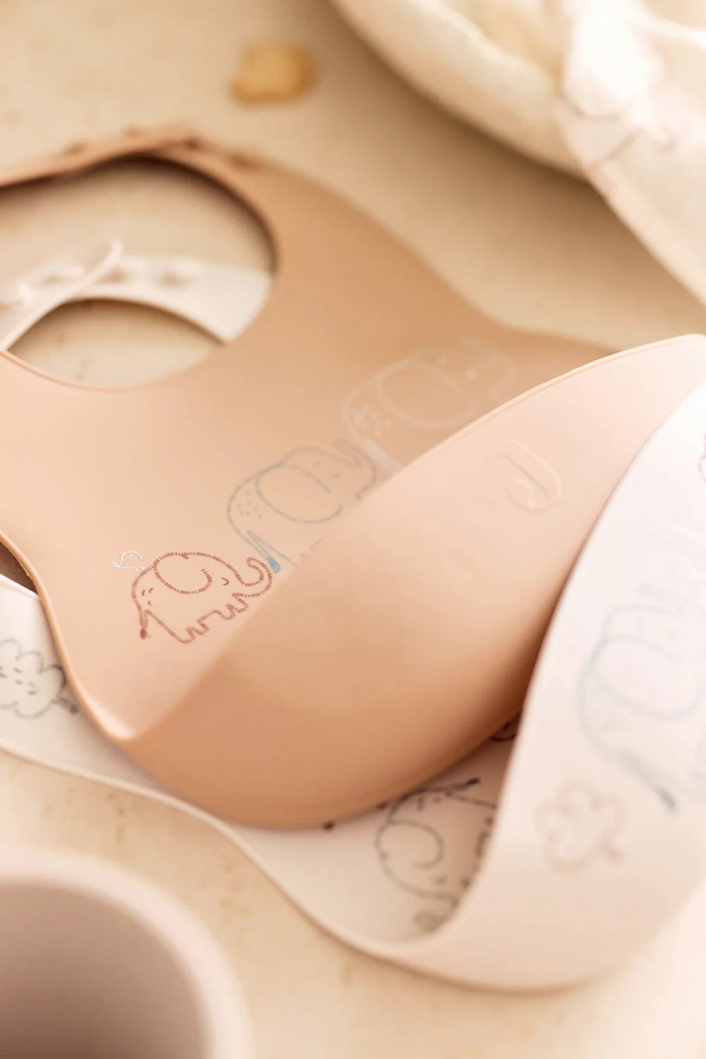 Jollein | Slab siliconen elephant tales 2-pack