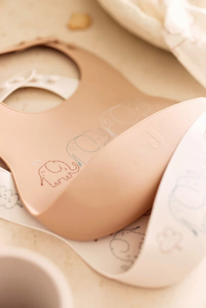 Jollein | Slab siliconen elephant tales 2-pack