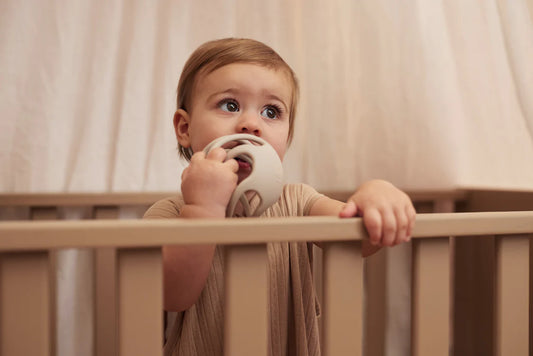 Jollein | Bijtring bal siliconen 10cm nougat