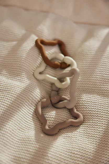 Jollein | Speelgoed ringen siliconen teddy bear