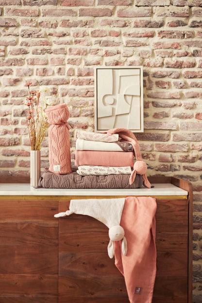 Jollein | Schnuller aus Stoff, Hasenohren-Nougat