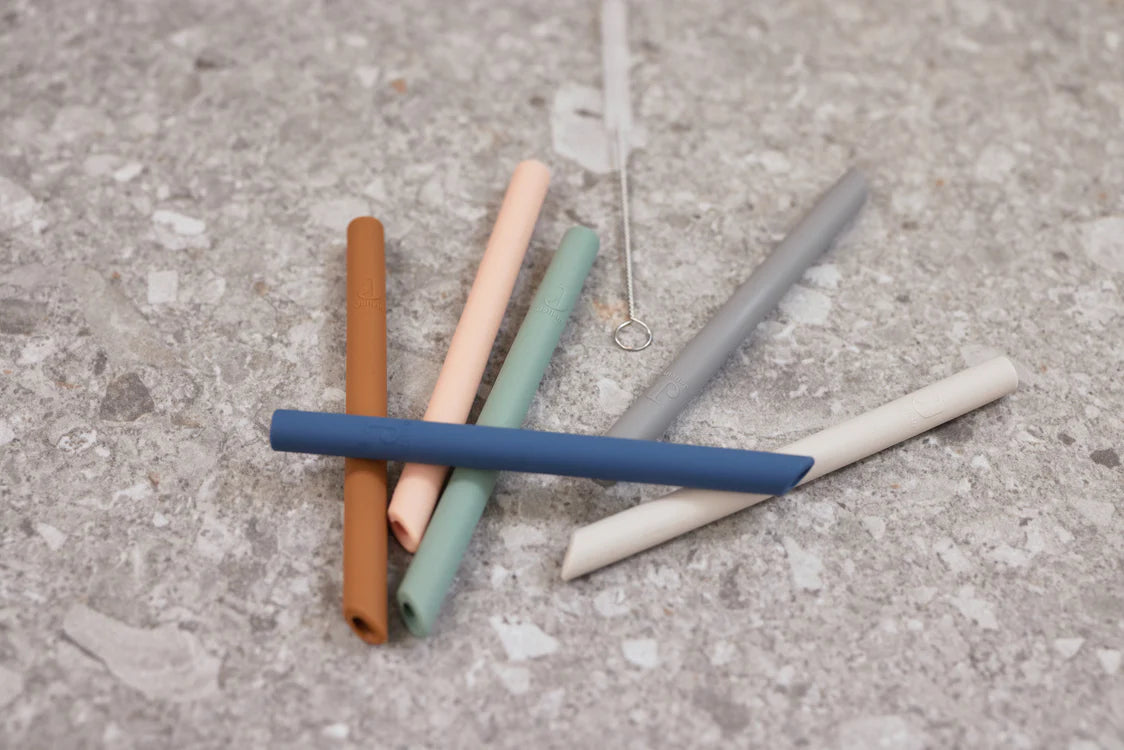 Jollein | Siliconen rietjes 6stuks