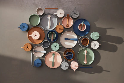 Jollein | Siliconen lepeltjes ash green 2stuks