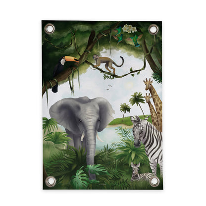 VM | Tuinposter dieren jungle