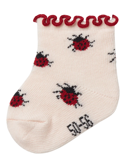 Lil Atelier | Babysokjes lieveheersbeestje