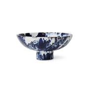 HK Living | Bowl on base indigo