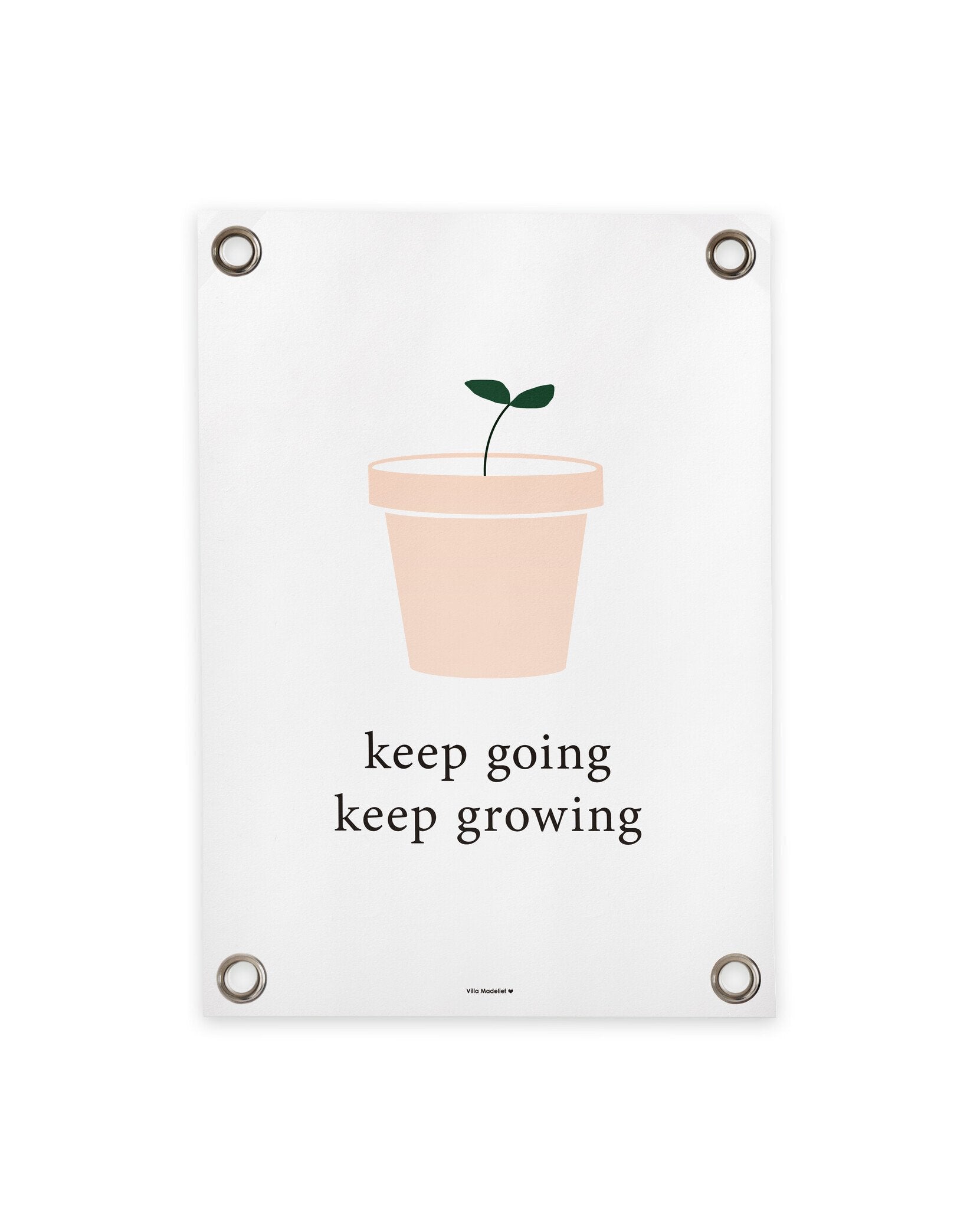 VM | Tuinposter keep groing