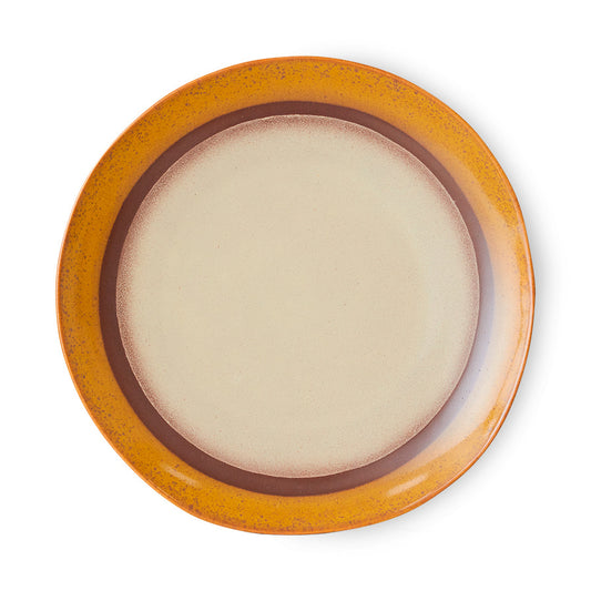 HK Living | 70's servies dinerbord Coconut