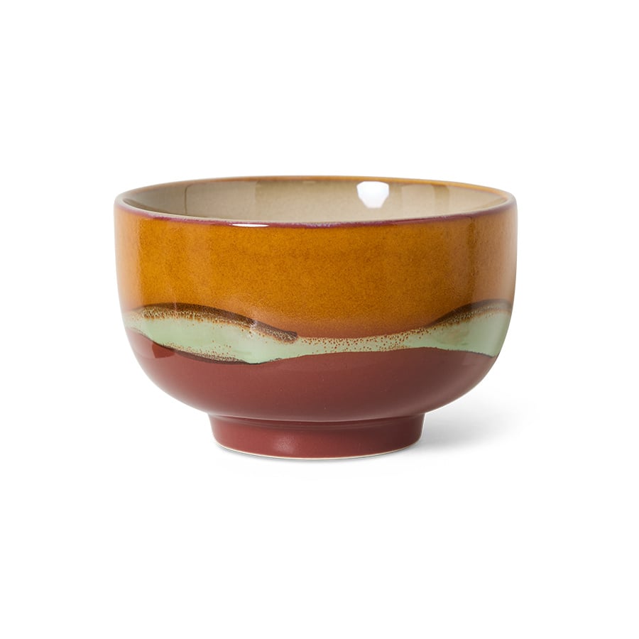 HK Living | 70's servies noodle bowl clay