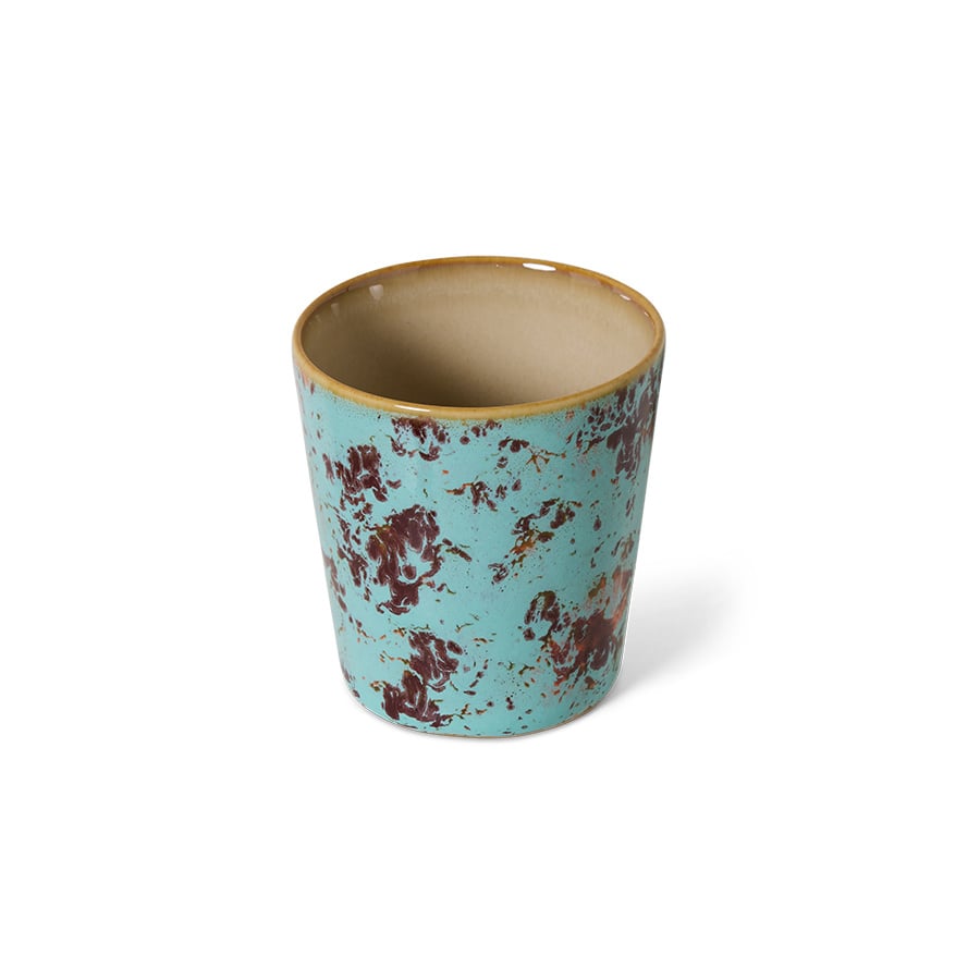 HK Living | 70's servies koffiekopje Patina