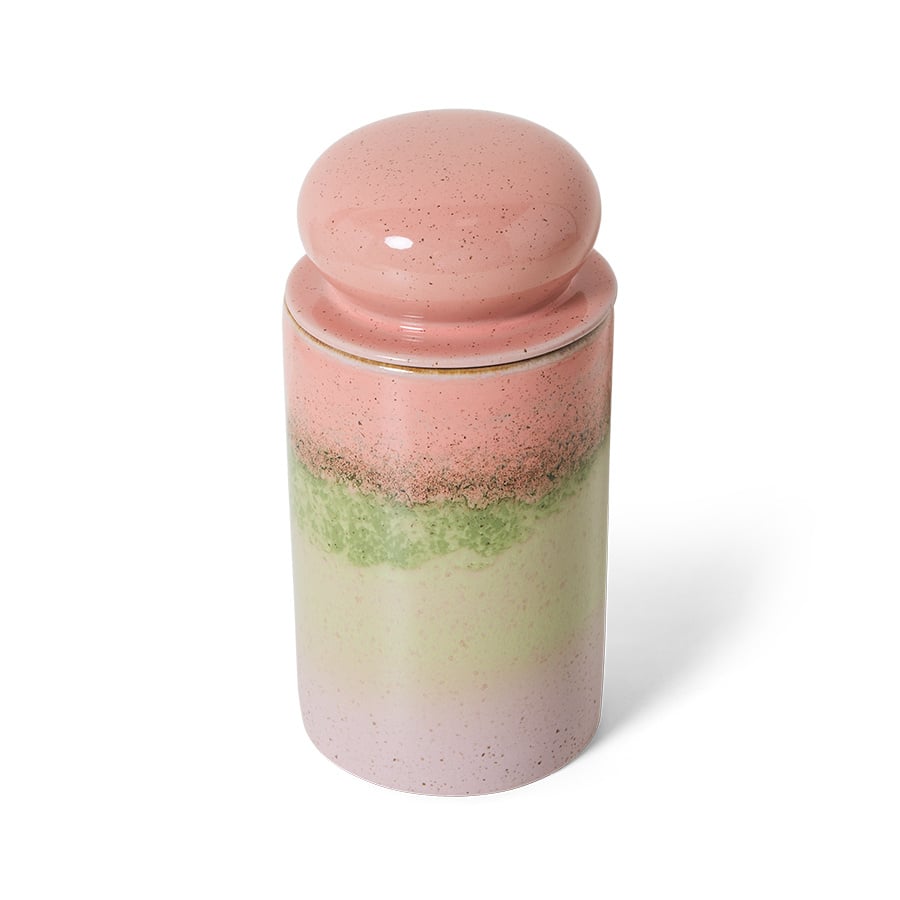 HK Living | 70's servies voorraadpot Glaze