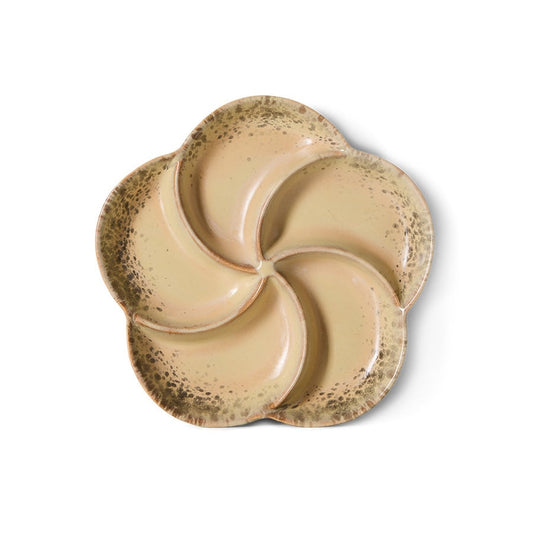 PRE ORDER HK Living | 70's servies snackbord grit