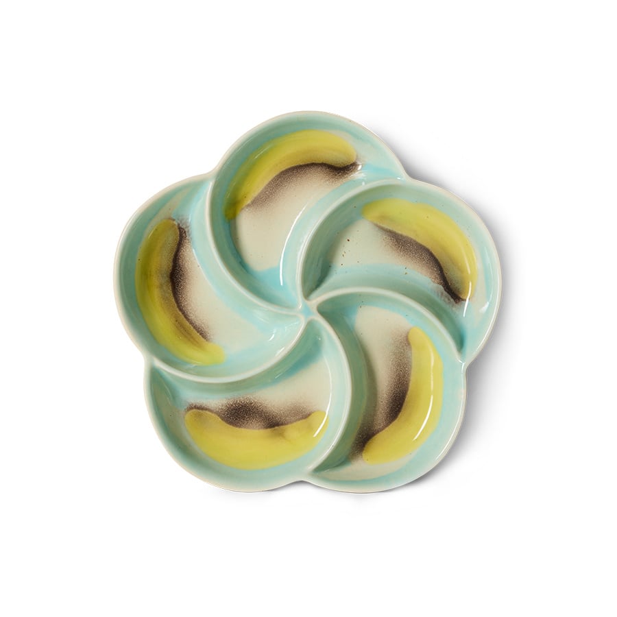 PRE ORDER HK Living | 70's servies snackbord glint