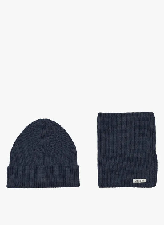 Liewood | Beanie en sjaal navy