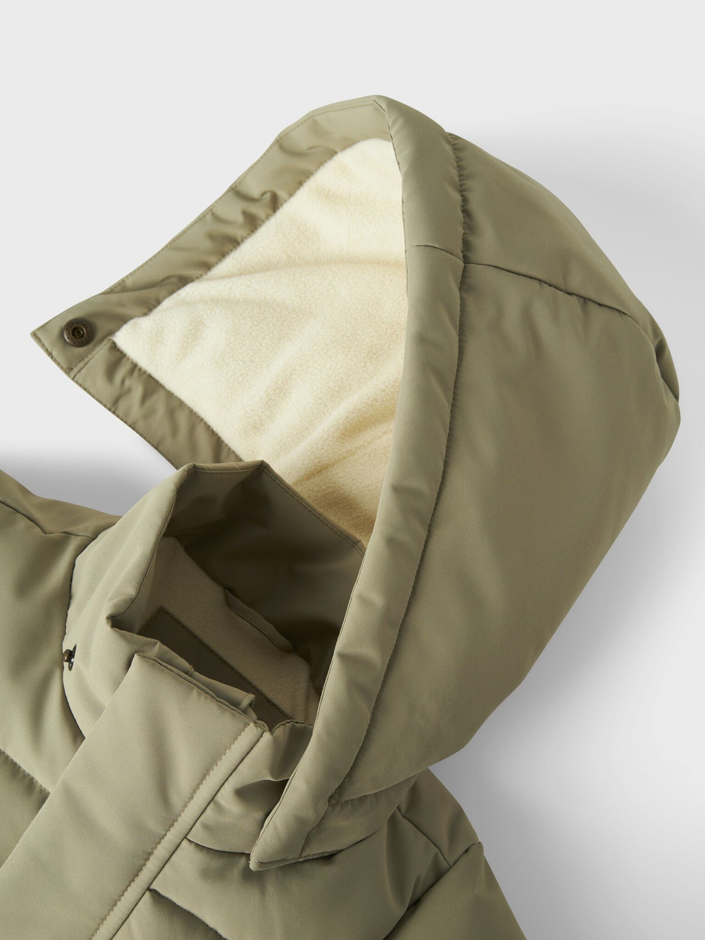 Lil Atelier | Winterjas Lamedow puffer groen