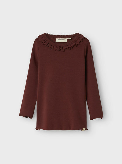 Lil Atelier | Longsleeve Gayo hot chocolate