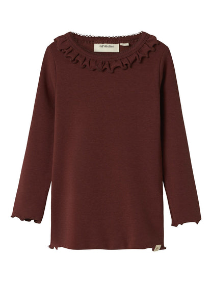 Lil Atelier | Longsleeve Gayo hot chocolate