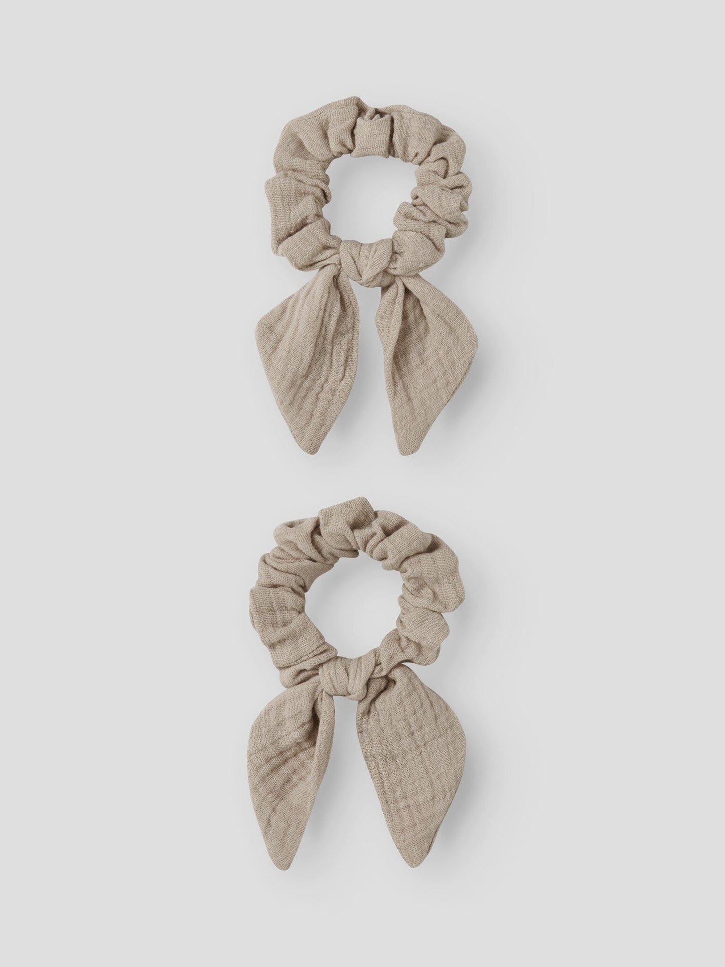 Lil Atelier | Scrunchie Louise 2pack oxford tan