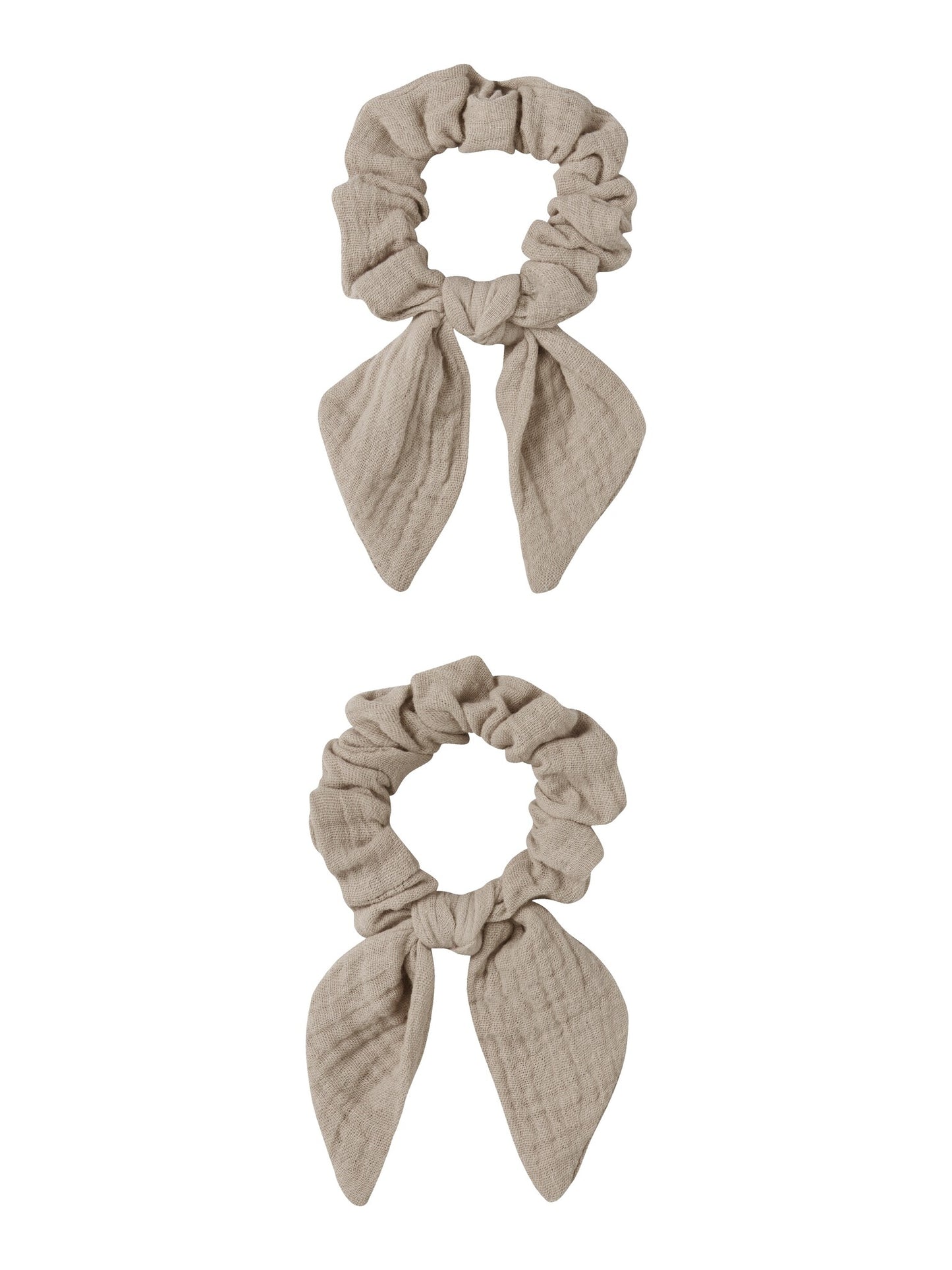 Lil Atelier | Scrunchie Louise 2pack oxford tan