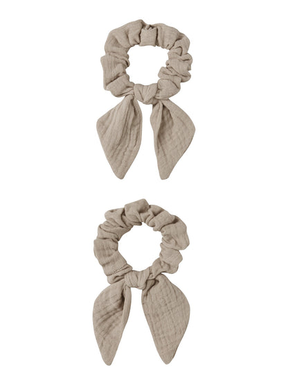Lil Atelier | Scrunchie Louise 2pack oxford tan