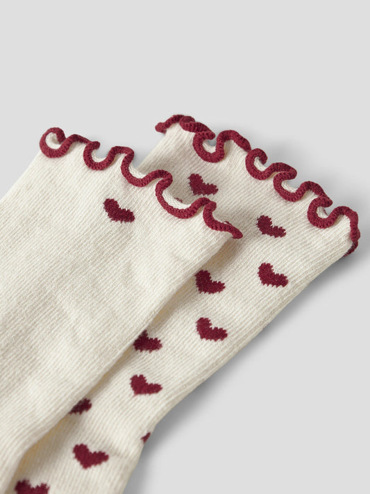 Lil Atelier | Sokken Rosita hartjes set2