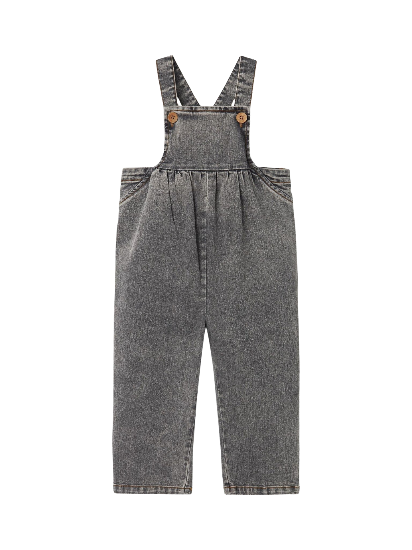 Lil Atelier | Tuinbroek Tems light grey denim