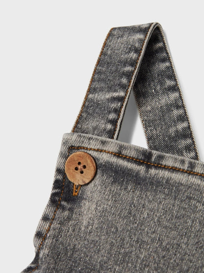 Lil Atelier | Tuinbroek Tems light grey denim