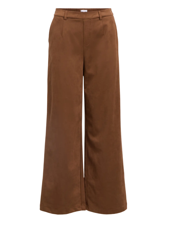 Object | Pantalon Lisa wide suede look