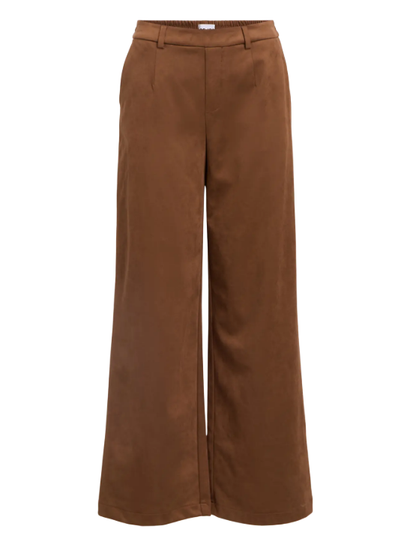 Object | Pantalon Lisa wide suede look